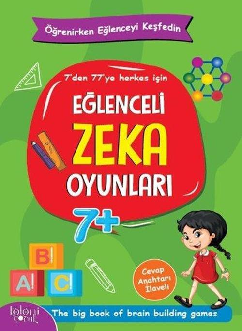 Süper Zeka Oyunları-Yeşil Kitap 7+