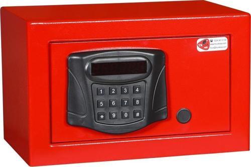 Truva SA1219-M Kırmızı Şifreli Kasa