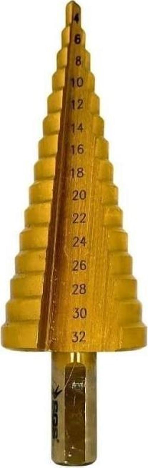 Kademeli Matkap Ucu 4-32mm