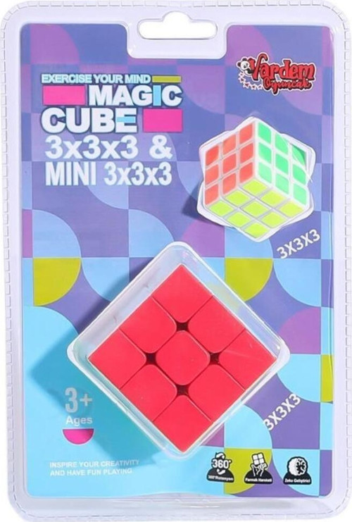 Fx7341 Magic Cube Zeka Küpü 3X3X3 -Vardem