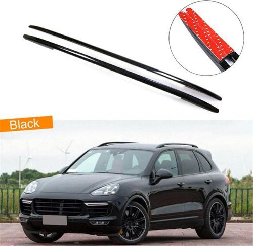 Porsche Cayenne 2010 2017 Arası Tavan Çıtası Siyah Oem Steyle