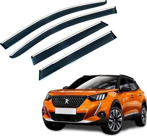 Peugeot 2008 2020+ Kromlu Cam Rüzgarlığı İthal