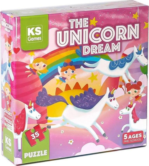 Prs 32710 The Unicorn Dream Pre School Puzzle -Ks Puzzle