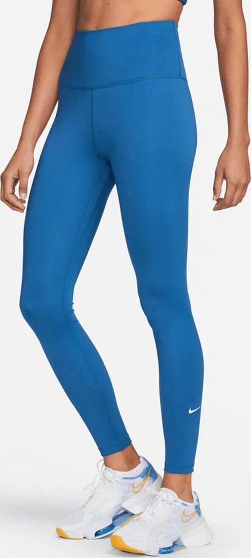 One High Rise Leggings Full Length 2 Cepli Yüksek Belli Toparlayıcı Tayt Mavi