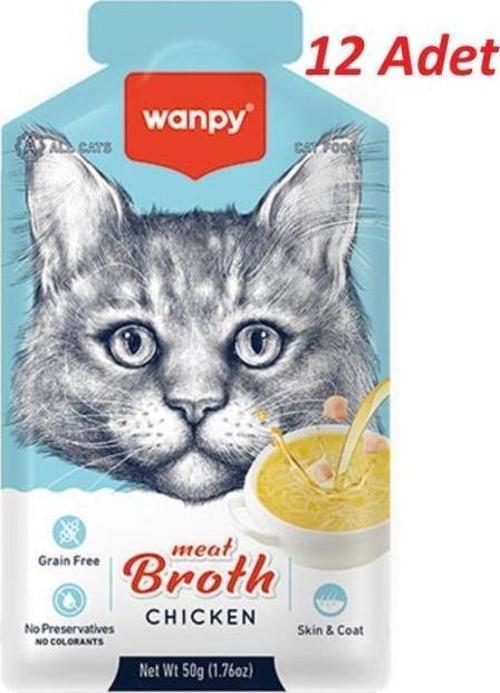 Tavuk Etli Kedi Çorbası 50 Gr*12ADET