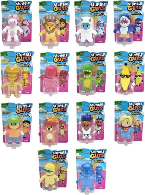 61196 Strech Monsterflex Süper Esnek S Stumble Guys 5 Cm -Sunman