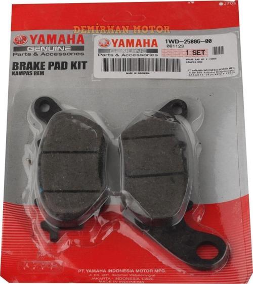 Yamaha YZF R25-MT07-R125 Arka Fren Disk Balatası