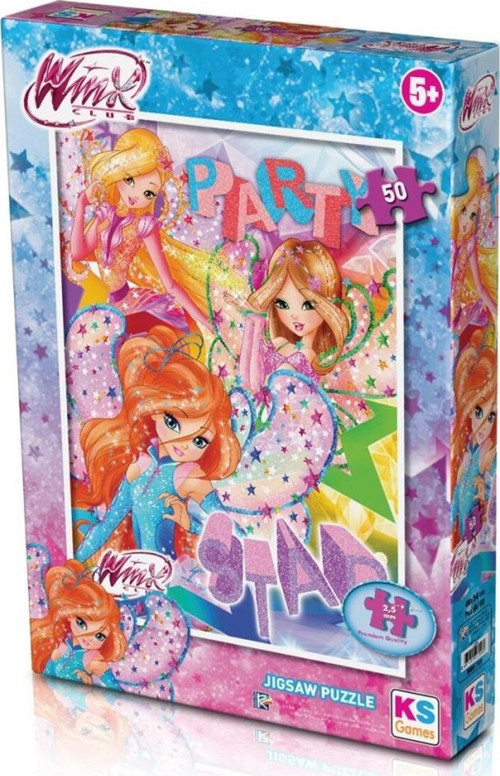 Wınx709 Winx 50 Parça Puzzle -Ks Puzzle