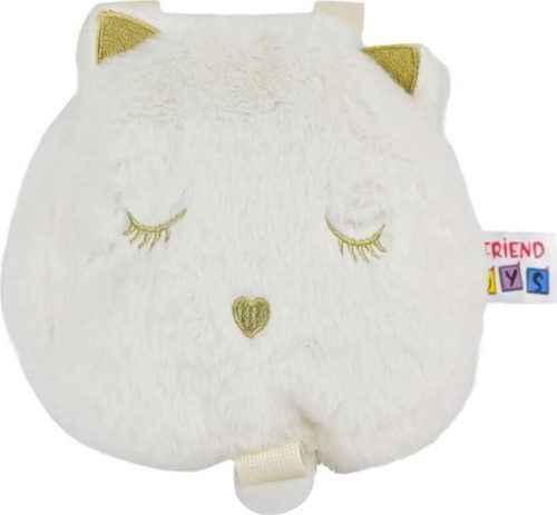 2062 Ekru Kedi Çanta -My Friend Toys
