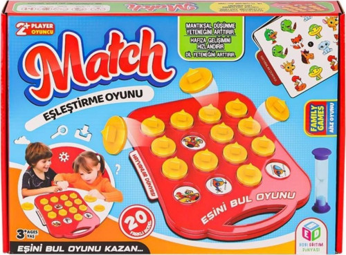 729 Match Eşleştirme Oyunu -Hobi Oyuncak