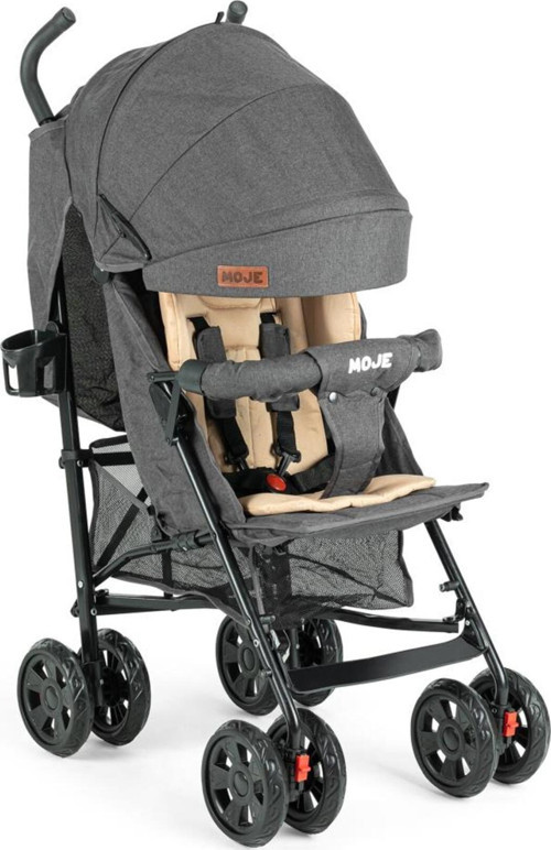 Strong Baston Bebek Arabası Antrasit Siyah