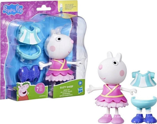 F8859 Peppa Pig Ve Ailesi Kıyafetli Figür Seti +3 Yaş
