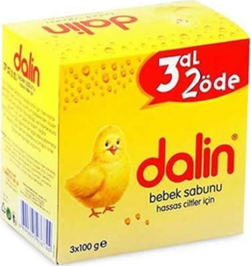 Dalin Bebek Sabunu Klasik 3'Lü 3X100 Gr