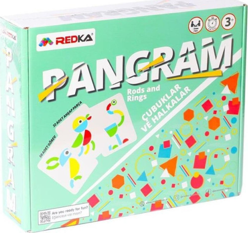 5646 Pangram Çubuklar Ve Halkalar -