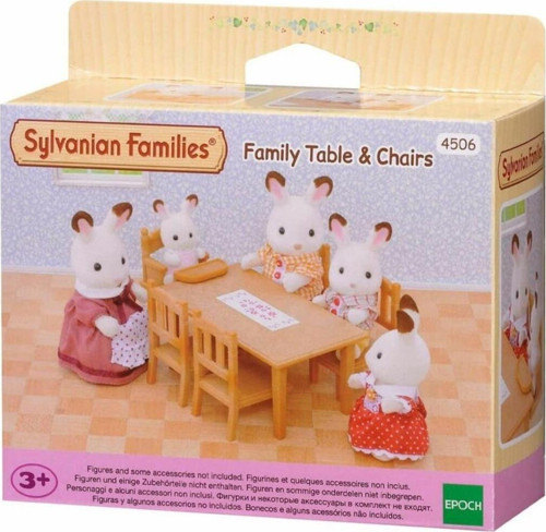 4506 Sylvanian Families Yemek Masası Seti - Figürler Ayrı Satılır +3 Yaş