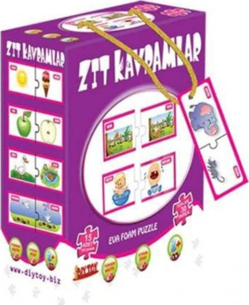 2945 Zıt Kavramlar Kutulu 2 Li