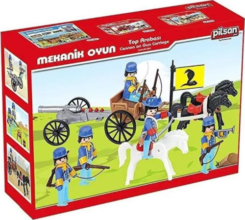 04 004 Mini Mekanik Seri 4 Top Arabası - Oyuncak