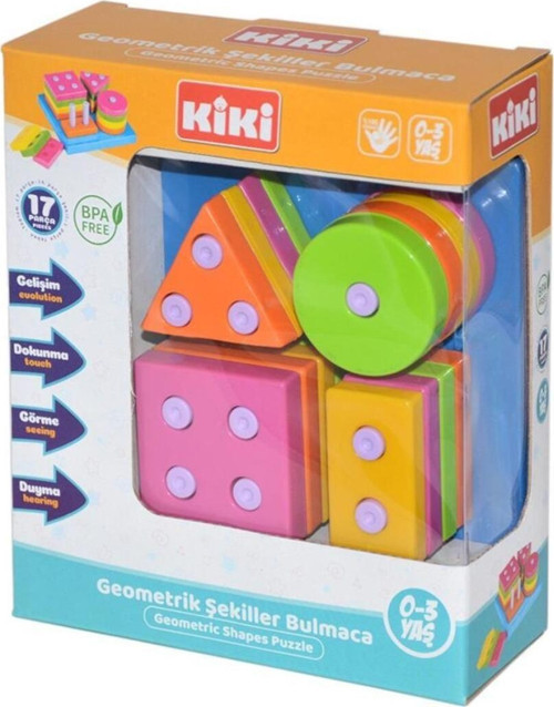 Ae-1410 Kiki Geometrik Şekiller Bulmaca