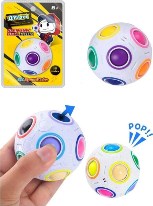 Eqy949 Qy Rainbow Ball Küp -Başeltoys