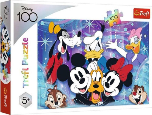 Puzzle-16462 Disney Trefl Puzzle 100 Parça