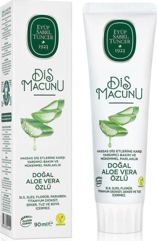 Eyüp Sabri Tuncer Doğal Diş Macunu 90 Gr Aloe Vera