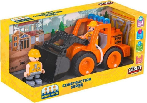 06 533 Double Blocks İş Makineleri Serisi - Oyuncak