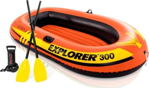 Ib58332 Intex Explorer Bot 300 Set (Kürek-Pompa) 211X117X41 Cm