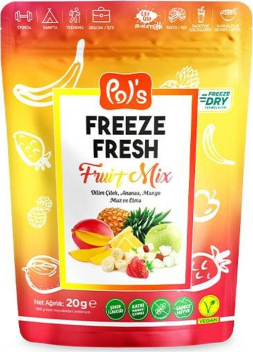 Pol’S Freeze Fresh Fruit Mix 20 G