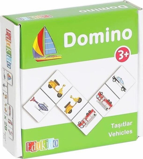 Edu-3011 Taşıtlar Domino -Chiva