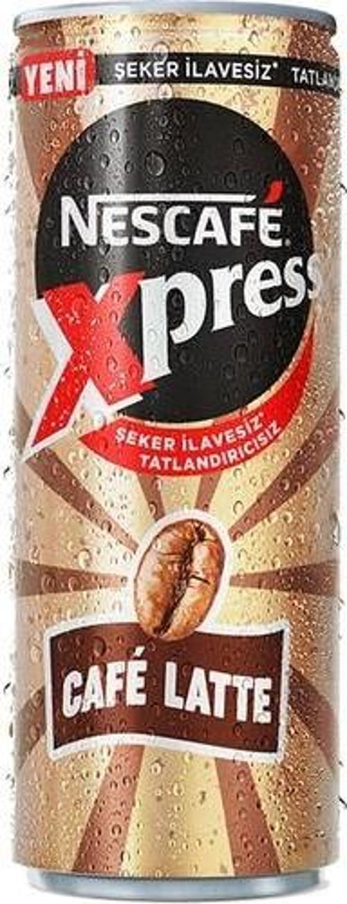 Latte Xpress Şekersiz Soğuk Içecek 250 ml x 24 'lü