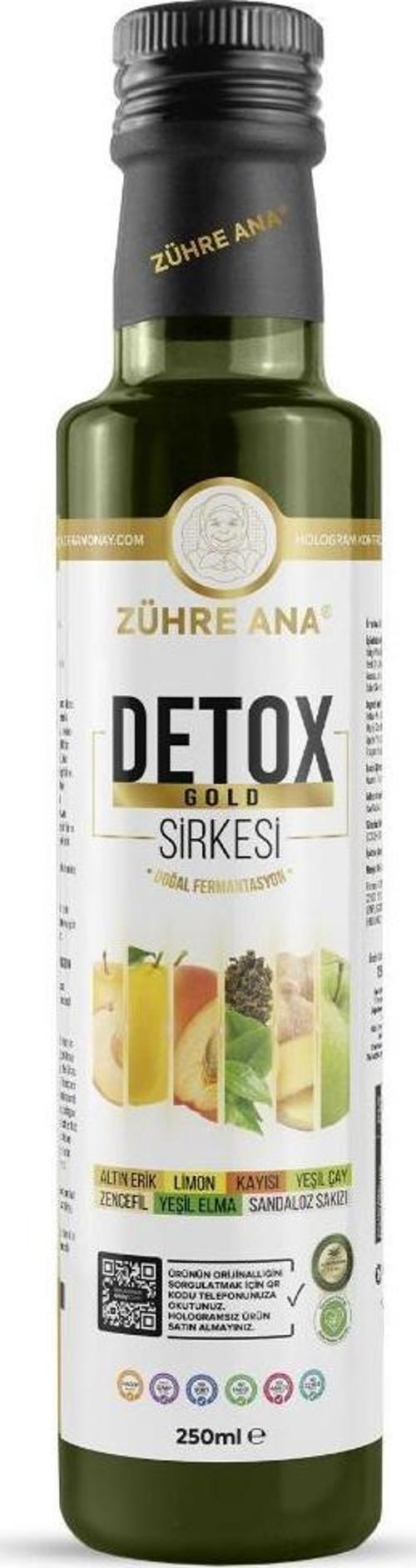 Detox Gold Sirkesi Doğal Fermantasyon 250 Ml