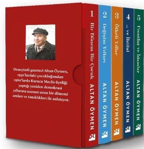 Altan Öymen Anılı Kitaplar Dizisi Seti - 5 Kitap Takım