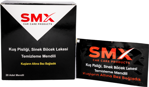 Kuş Pisliği, Sinek Böcek Lekesi Temizleme Mendili