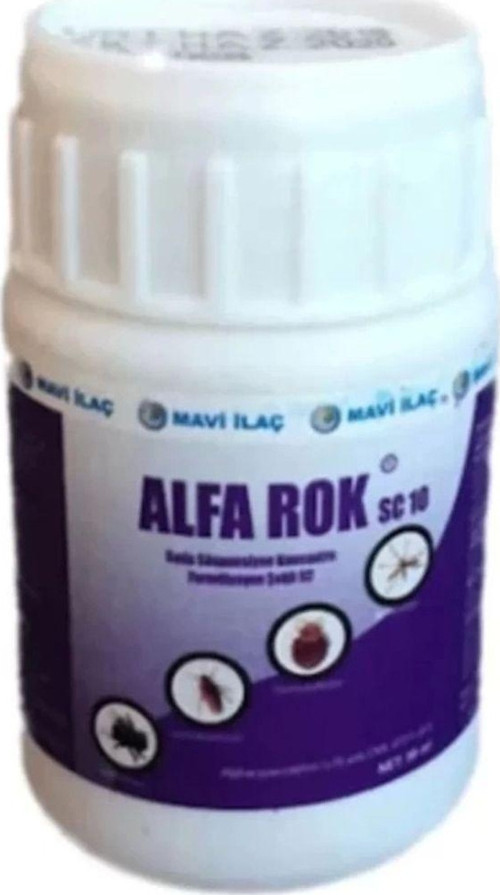 Genel Haşere Ilacı 50 Ml Alfa Rok Sc 10