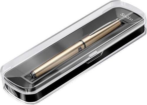 Metropolis Roller Kalem Kristal Kutu Saten Gri 78MS