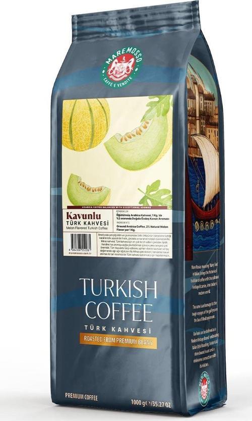 Kavun Aromalı Türk Kahvesi 1 KG.