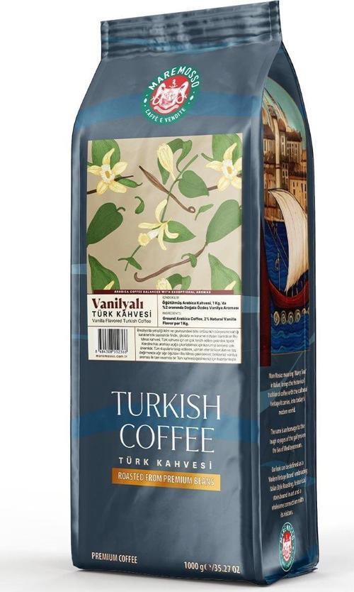 Vanilya Aromalı Türk Kahvesi 1 KG.