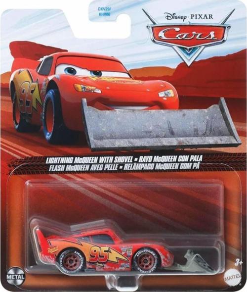 Disney Pixar Cars - Lightning McQueen with Shovel (1/55)