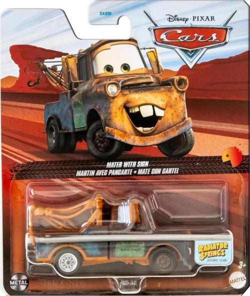 Disney Pixar Cars - Mater with Sign (1/55)