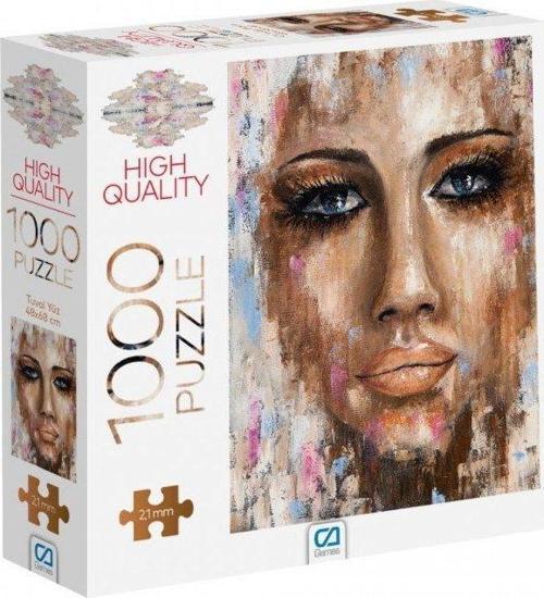 Tuval Yüz Puzzle 1000 Parça