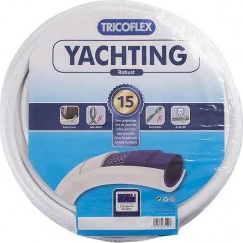 101455 30m 1/2" TRICOFLEX WHITE COIL Yat ve Marin Hortumu