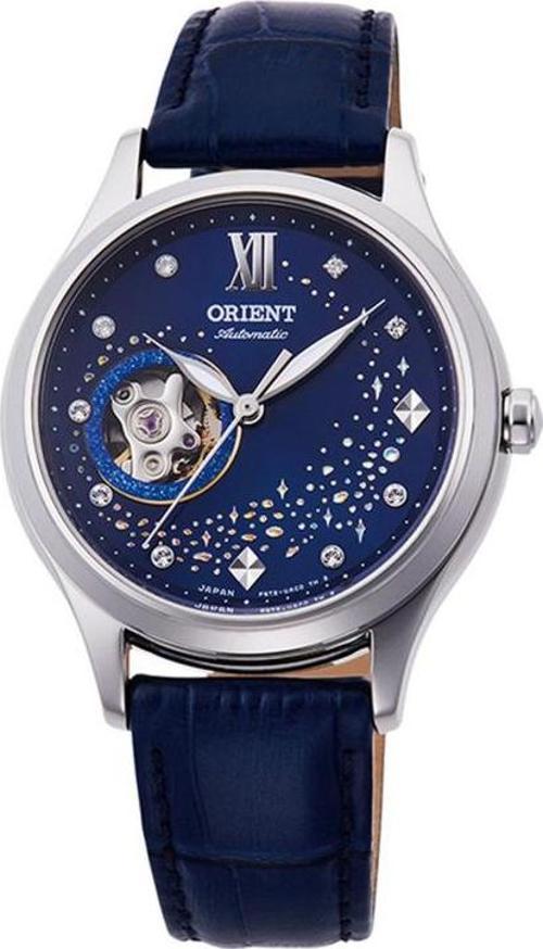 Blue Moon RA-AG0018L30B Otomatik Deri Lacivert 36 mm Kadın Kol Saati