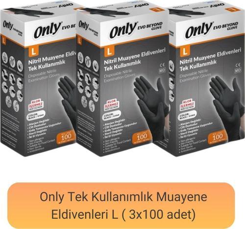 Evo Beyond Nitril Muayene Eldiveni L (100 adet x 3)