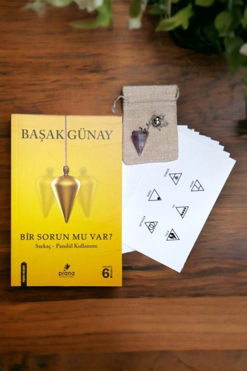Ametist  Doğal Taş Pandül Tam Set Sarkaç