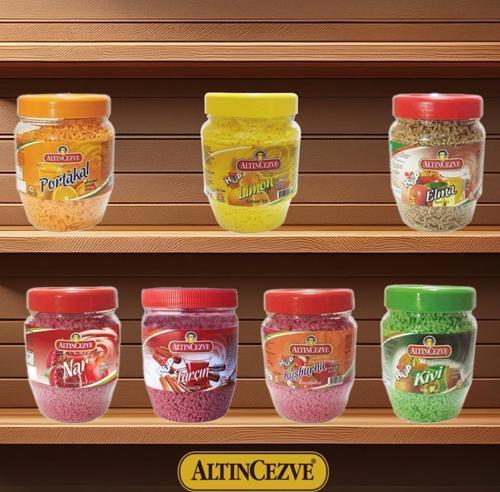 Granül Oralet 7'li Paket 300Gr x 7 Adet (Portakal,Limon,Kuşburnu,Kivi,Elma,Nar,Tarçın)