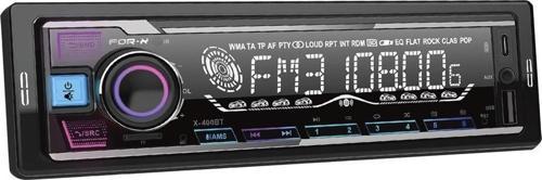 X-400BT-BLUETOOTH 5.1-FM-USB-RENK DEĞİŞTİREN TUŞLAR-4X60W-2 ANFİ ÇIKIŞLI OTO TEYP