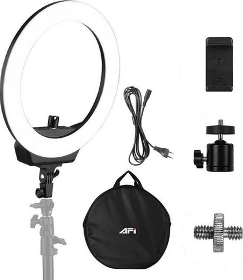 AFİ 19" Ring Light - Tiktok - Youtube - Kuaför - Makyaj - (Işık Ayağı Hediyeli)