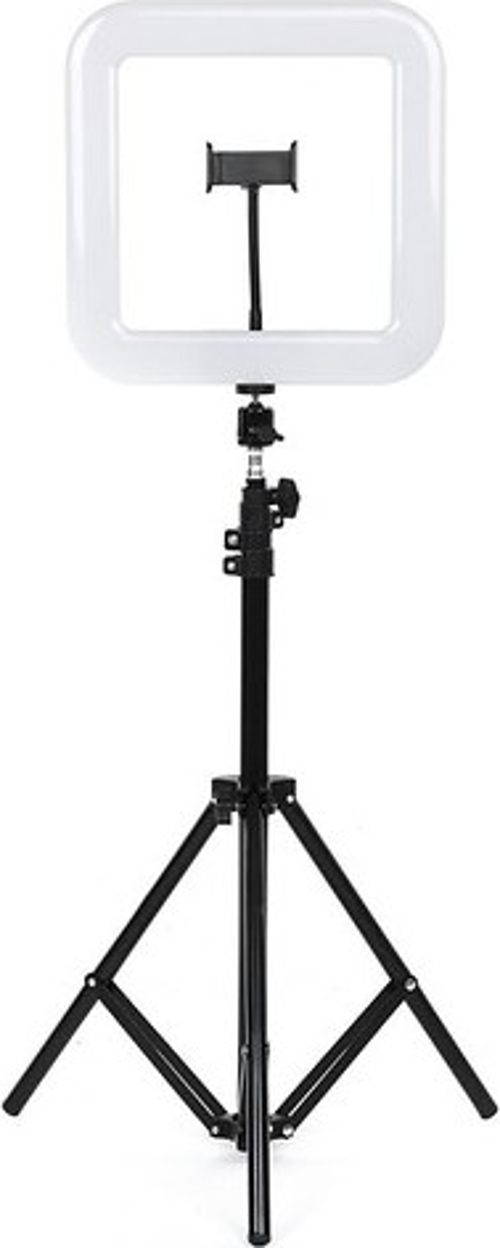 D35 10'' Kare Ring Light - Tiktok - Youtube - Kuaför - Makyaj - (Işık Ayağı Hediyeli)