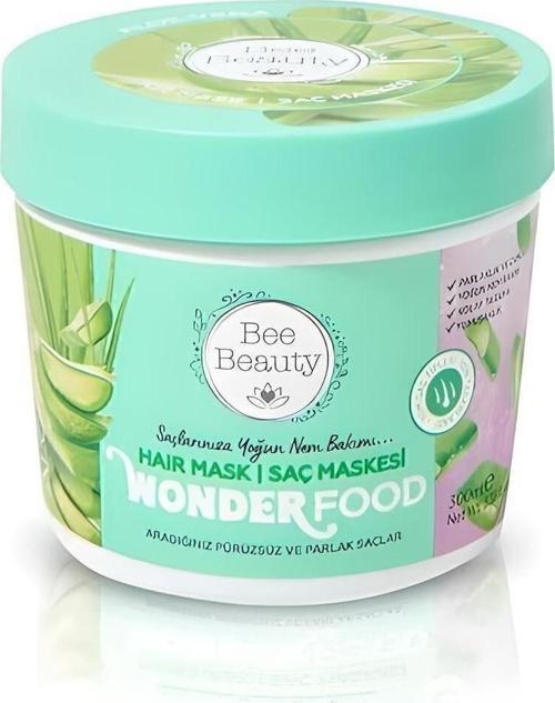 Wonder Food Aloe Vera Juice Zengin İçerikli Yoğun Nemlendirici Saç Maskesi