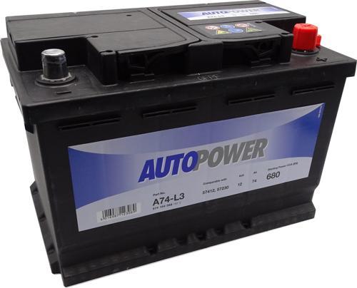 12V 74 Ah Amper Akü (Varta Üretimi)